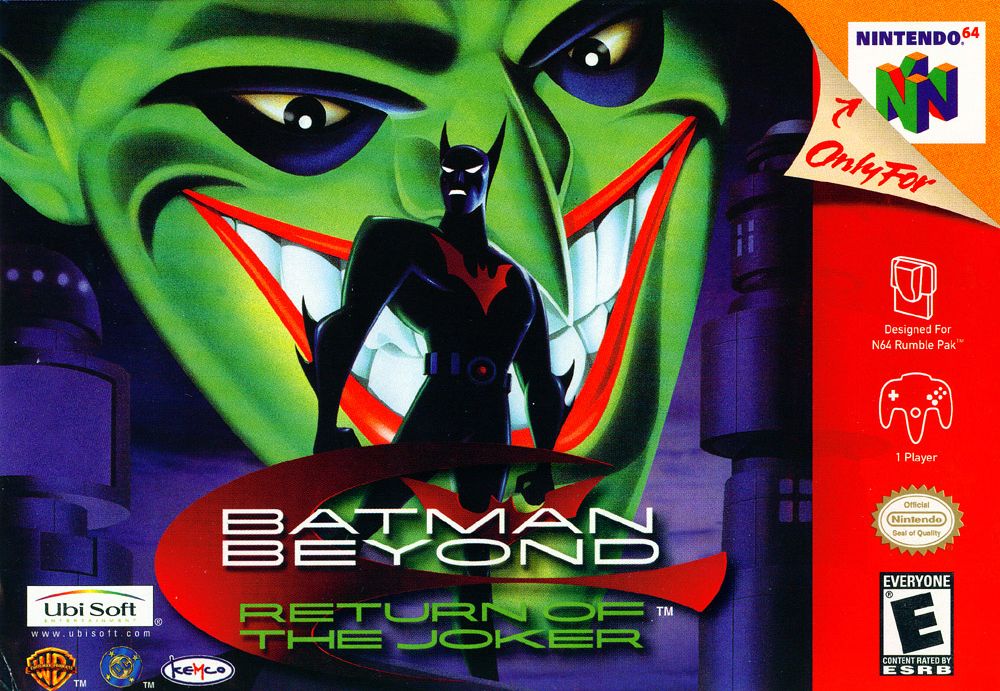 Batman Beyond box art for Nintendo 64